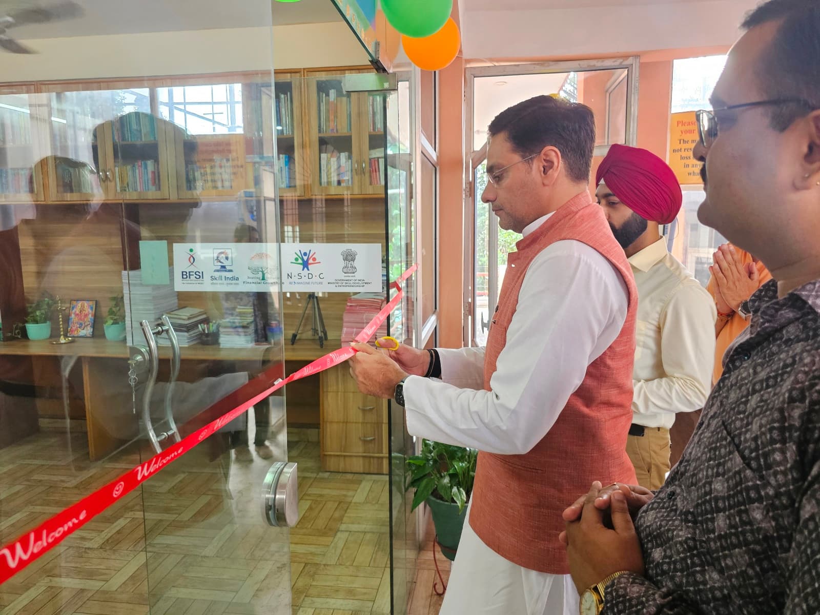 OneSkill Education BFSI Sector Skill Council of India Training Institute under NSDC & Skill India Mission was inaugurated by Honourable Saurabh Bahuguna, Minister of Skill, Development & Entrepreneurship in Uttarakhand on September 6, 2025.