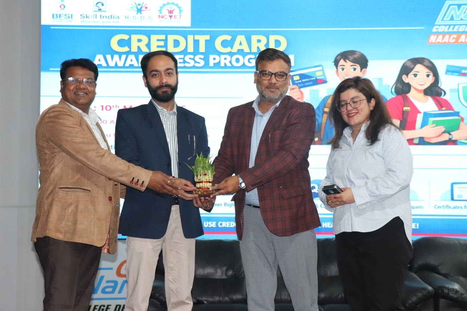 OneSkill Education | BFSI Sector Skill Council of India held financial education workshop at Guru Nanak College, Dehradun on March 12th 2026.