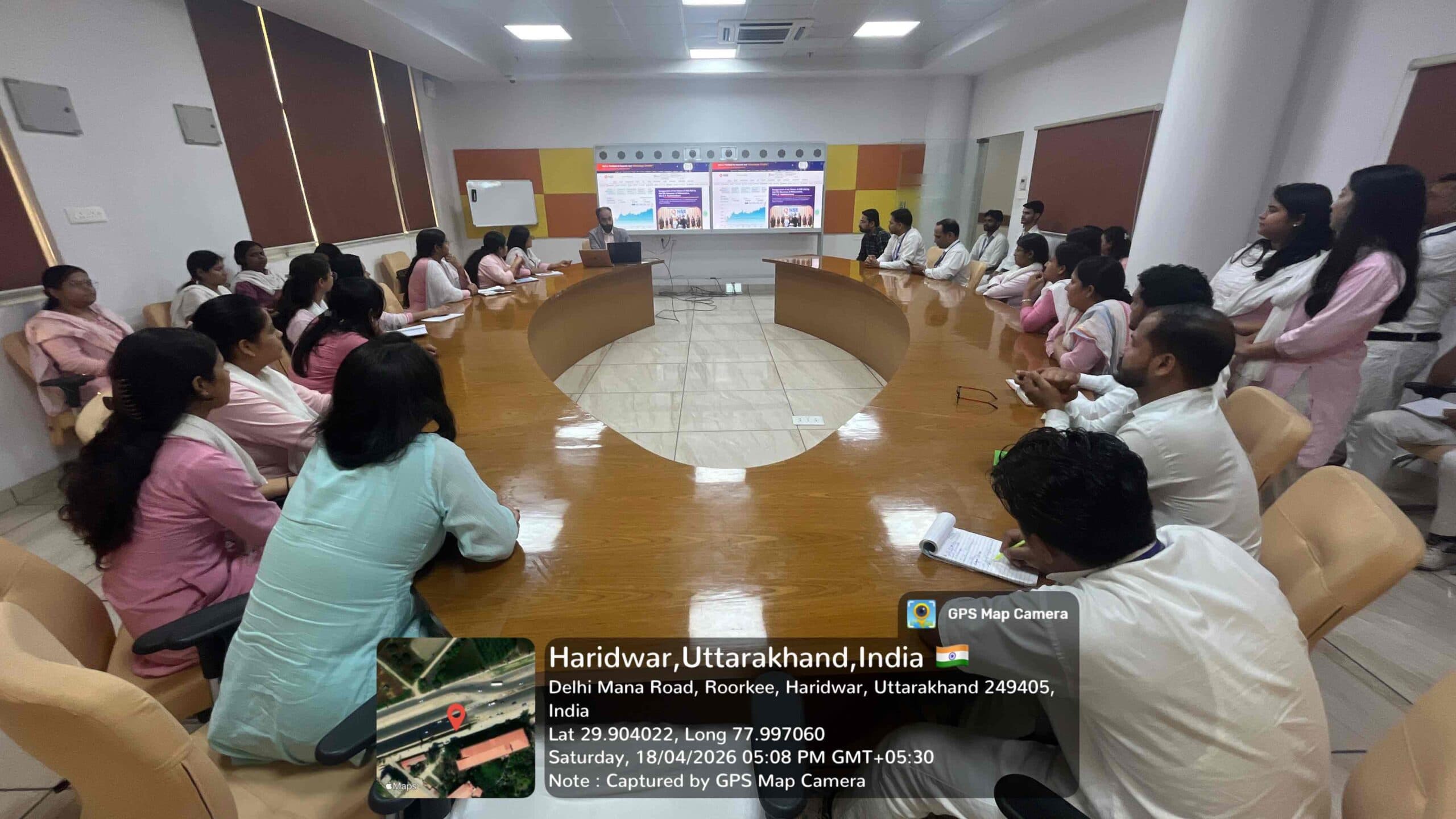 OneSkill Education | BFSI Sector Skill Council of India held financial education workshop for scientists at Patanjali Research Foundation in Haridwar, Uttarakhand on April 18th, 2026.