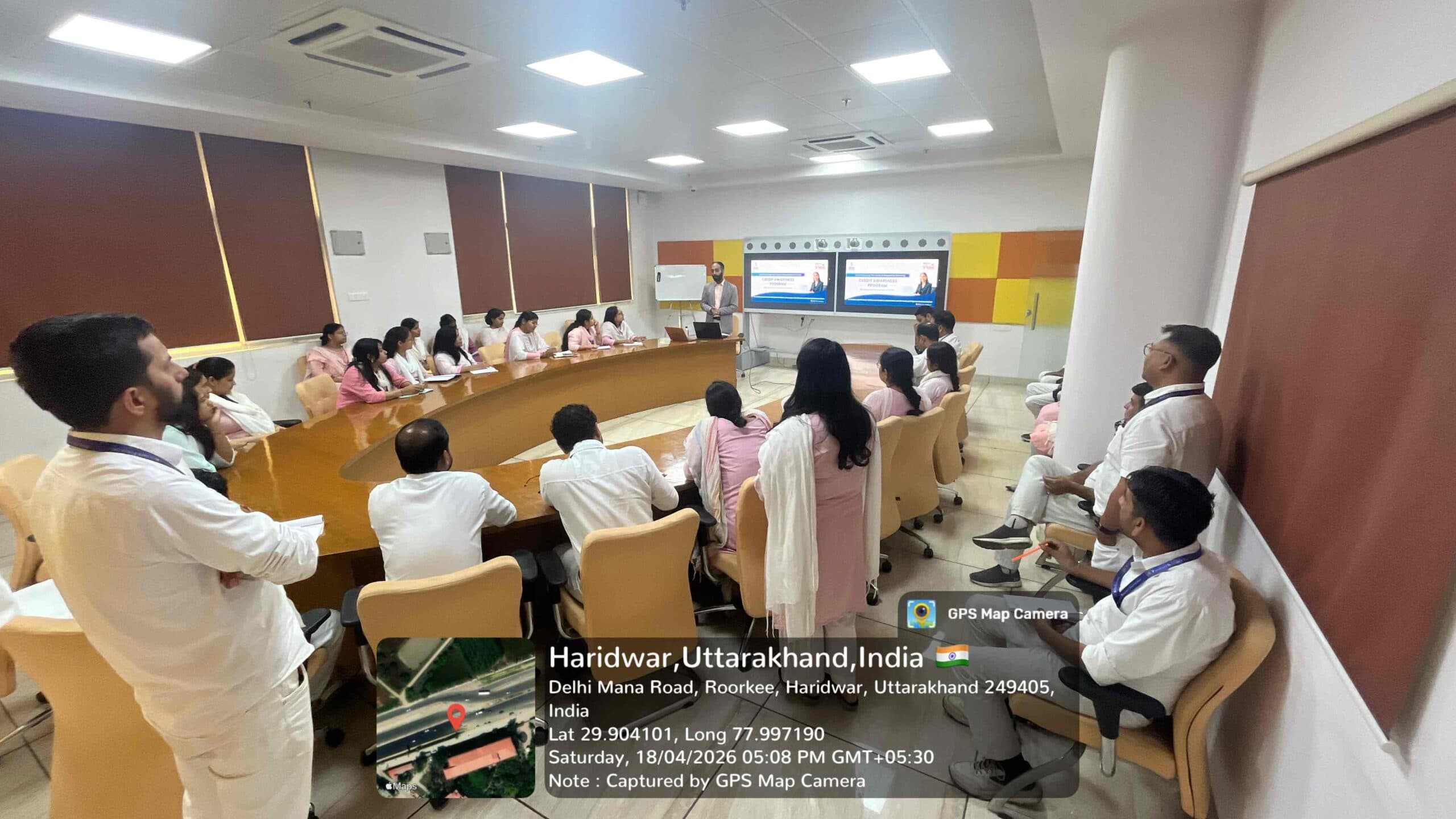 OneSkill Education | BFSI Sector Skill Council of India held financial education workshop for scientists at Patanjali Research Foundation in Haridwar, Uttarakhand on April 18th, 2026.