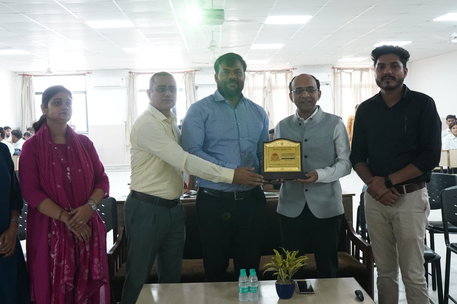 OneSkill Education | BFSI Sector Skill Council of India held a financial education workshop at Teerthanker Mahaveer University in Moradabad, Uttar Pradesh on April 30th, 2026.