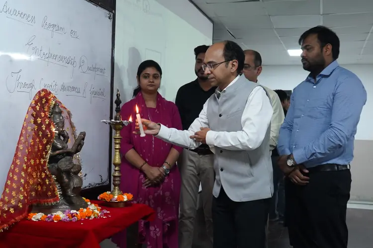 OneSkill Education | BFSI Sector Skill Council of India held a financial education workshop at Teerthanker Mahaveer University in Moradabad, Uttar Pradesh on April 30th, 2026.